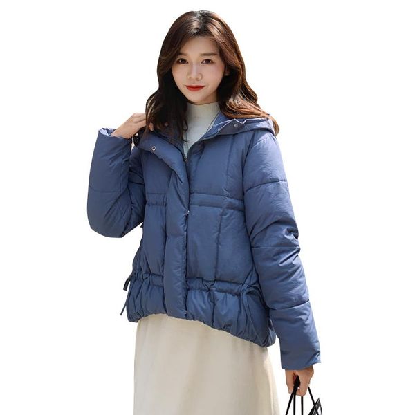

women's trench coats parka warm coat short winter jacket women casual hooded female thick long, Tan;black