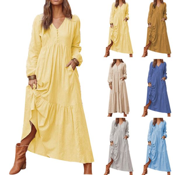 

2021 new women's european and american base dress small fresh floral split skirt, Black;gray