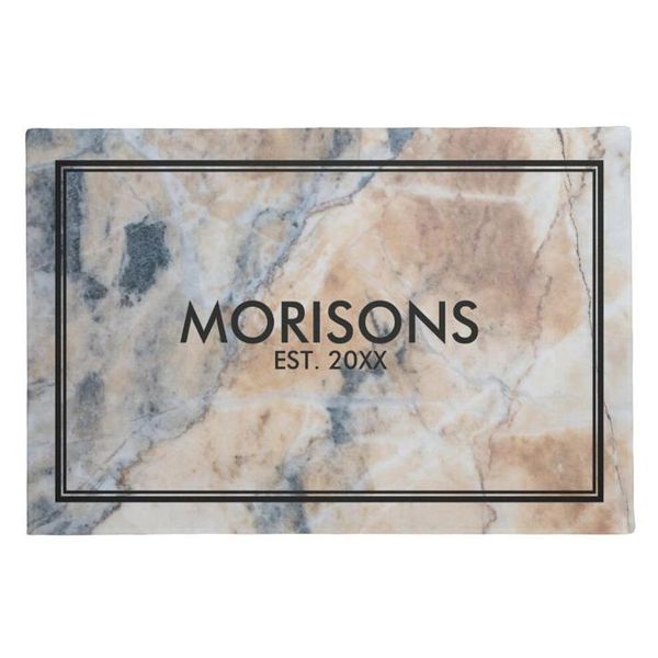 

cushion/decorative pillow nordic modern earth tones marble stone texture welcome doormat for couple custom family door mat carpet indoor hom