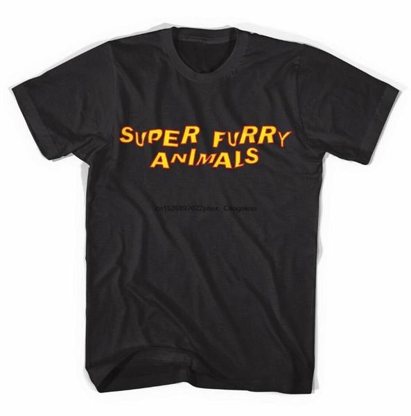 

men's t-shirts super furry animals t shirt all sizes colours, White;black