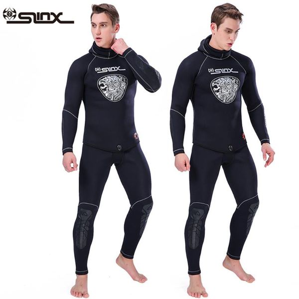 

professional wetsuit 5mm scuba diving suit men neoprene underwater hunting surfing front zipper spearfishing swim wear