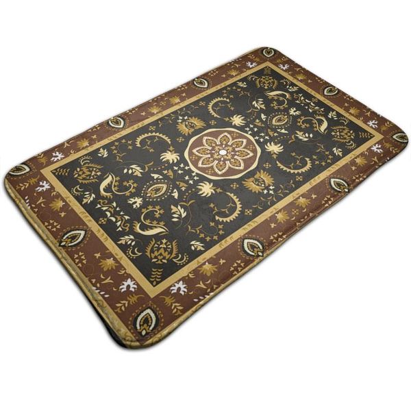 

carpets persian turkish indonesian style carpet non-slip entrance door floor mat absorbent bath kitchen rug welcome mats