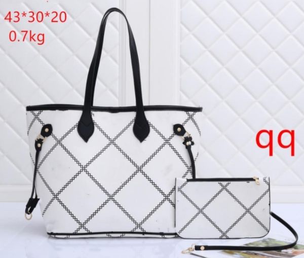 

handbag shoulder bag classic graffiti design women large capacity designer two-piece 7285#40156#43cm