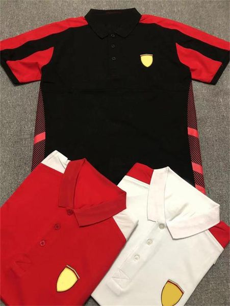 

f1 racing polo shirt short-sleeved lapel t-shirt polyester quick-drying the same style can be customized