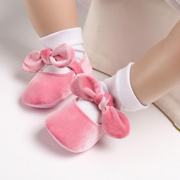 

first walkers baby girl princess toddler moccasins walker shoes pleuche cute bow girls infant party walk