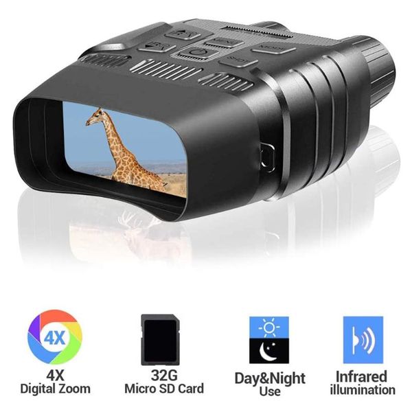 

camcorders 2.31 inch tft infared digital night vision binoculars camping hunting rechargeable goggles telescope ip56 waterproof camera