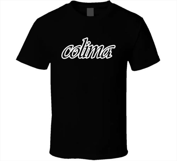 

colima mexico tee city life logo ls film funny gift men's t-shirts new, White;black