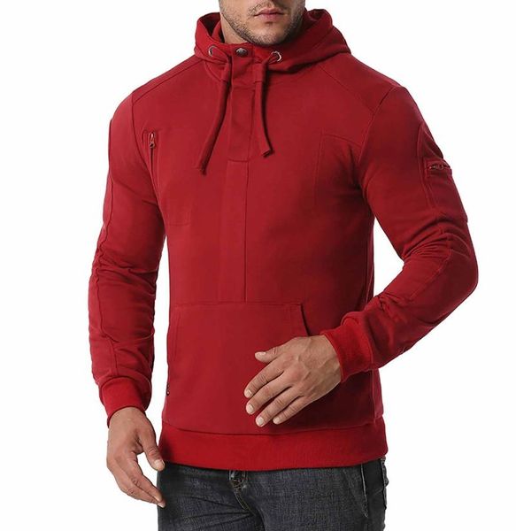

men's jackets mens plus velvet zipper hooded coat male autumn winter solid jacket long sleeve sweatshirt outwear overcoat #3, Black;brown
