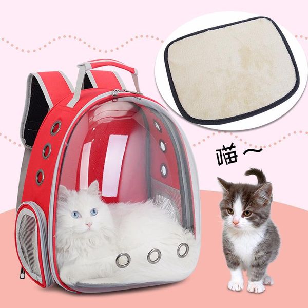 

dog car seat covers pet backpack transparent wholesale space bag reflective out portable cat puppy carrier