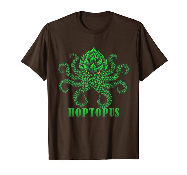 

Hoptopus With Hops and Octopus Craft Beer Funny T-Shirt, Mainly pictures