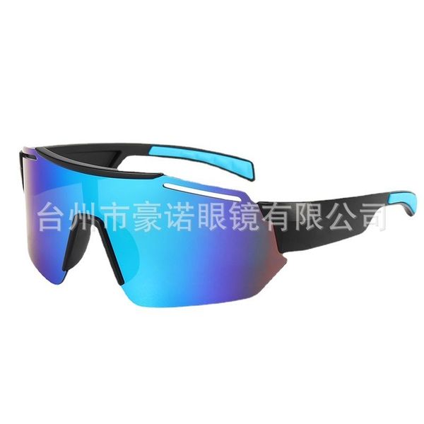 

2021 sports outdoor cycling glasses trend fashion piece, White;black