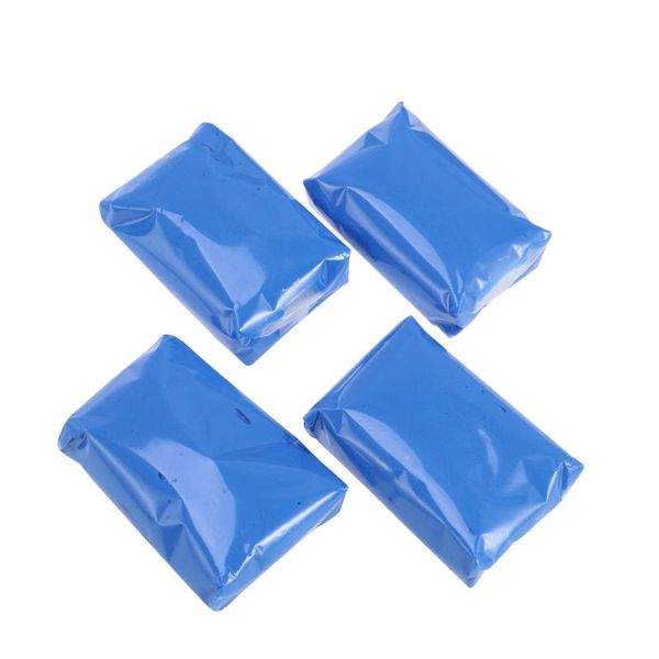 

6pcs car clay bar 100g auto detailing vehicle cleaner(blue) sponge