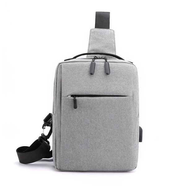 

school bags leisure fashion slant cross bag student travel usb charging