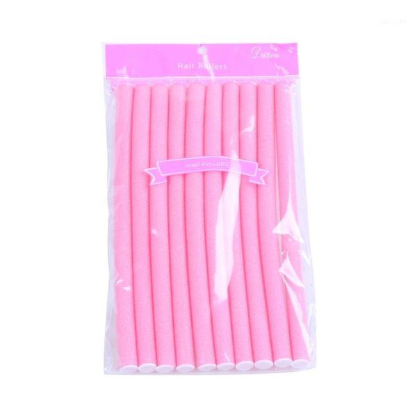 

sale 10 pcs curler makers twist curls tool diy styling hair rollers (ran color)1, Black
