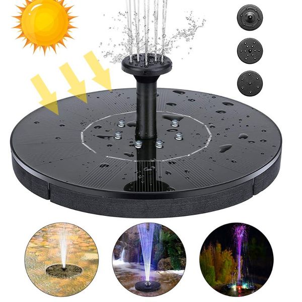 

solar water fountain pump colorful led lights floating garden swimming pools pond lawn decor for supplies decorations