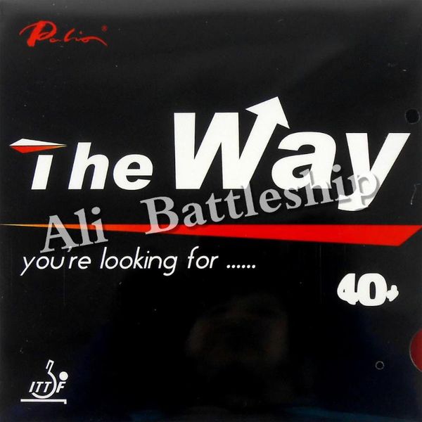 

table tennis raquets original palio the way 40+ pips in rubber with sponge