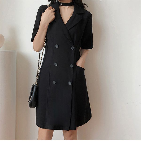 

casual dresses hzirip dress straight to female retr o, fancy black dress, loose, casual, simple, fresh, for summer, large size, z1ra, Black;gray