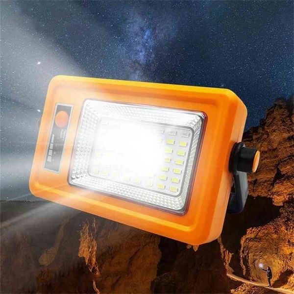 

charging high magnetic absorption household emergency camping outdoor solar portable led work lamp