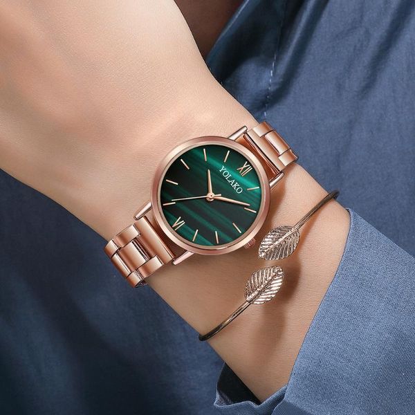 

wristwatches rose gold watch women wrist watches ladies creative steel women's bracelet female clock relogio feminino montre femme, Slivery;brown