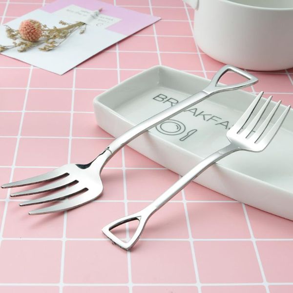 

forks practical wrench shape tableware home kitchen stainless steel fork spoon unique spanner design g527