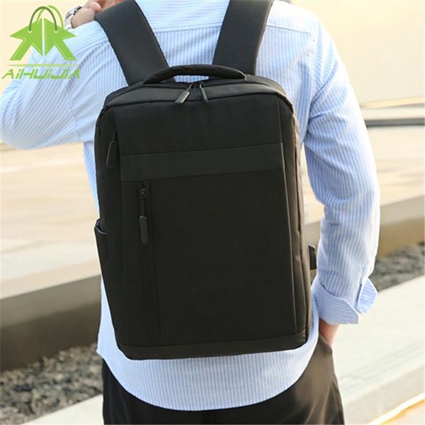 

backpack 20l usb charger anti theft zipper 15.6 inch men school lapbackpacks nylon water repellent male travel