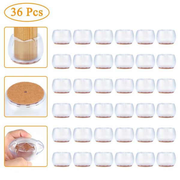 

chair covers felt silicone table feet pad furniture leg cap floor sofa stool anti-skid cover high quality