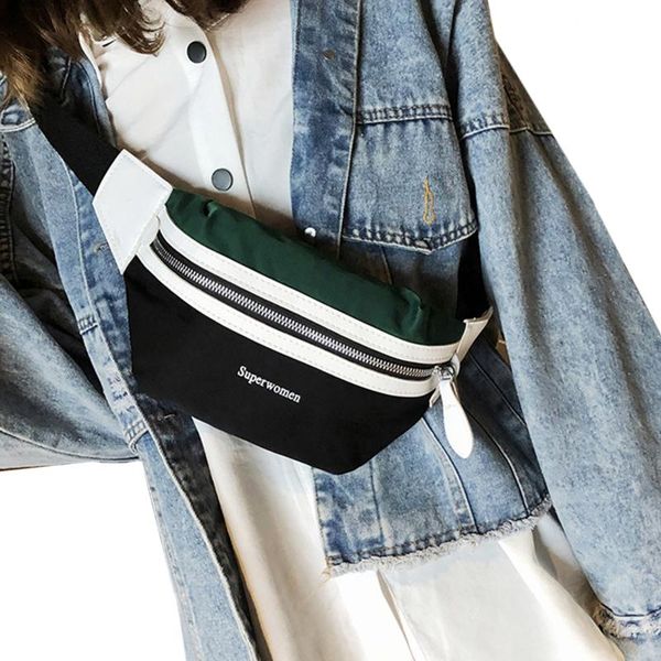 

women waist bag casual style portable chest fashion outdoor waterproof ladies bags