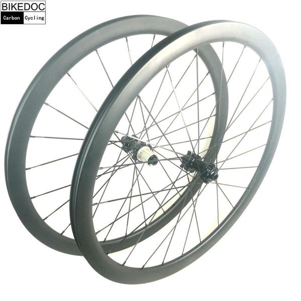 

bike wheels bikedoc road carbon wheelset powerway straight pull ruedas carbono bicicleta carretera 38mm disc brake