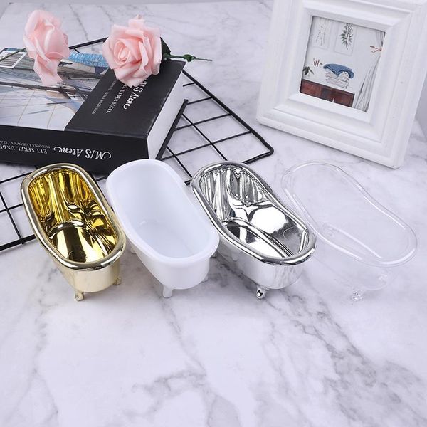 

storage boxes & bins mini makeup bathtub soap jewelry box nail casket holder organizer desksundry case