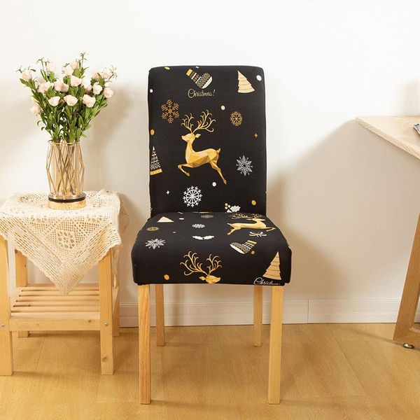

anti-dirty removable chair seat covers for dining room kitchen wedding banquet el stretch elastic printing cover