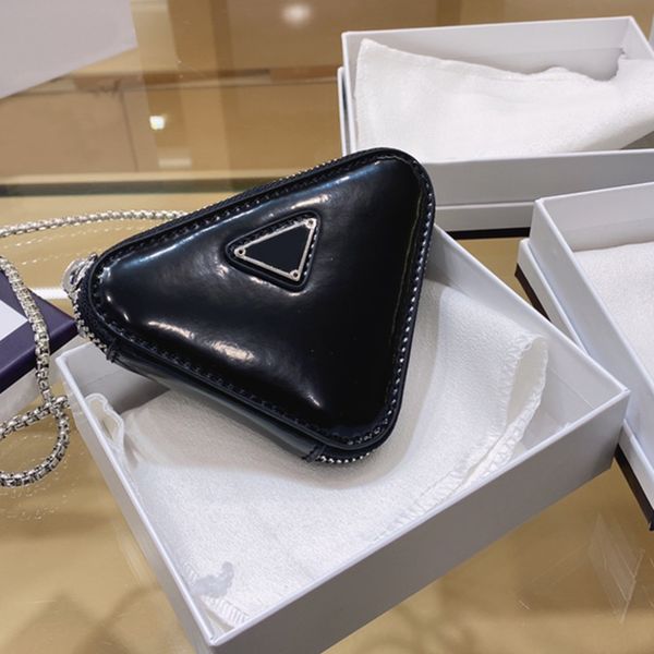 

luxurys designers bag women fashion triangle bags pochette handbags female crossbody handbag shoulder phone vintage purse 2021 with box