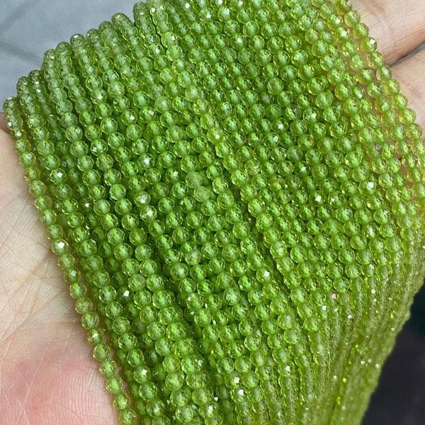 

other peridot natural faceted seed beads 3mm cutting loose green for jewelry making