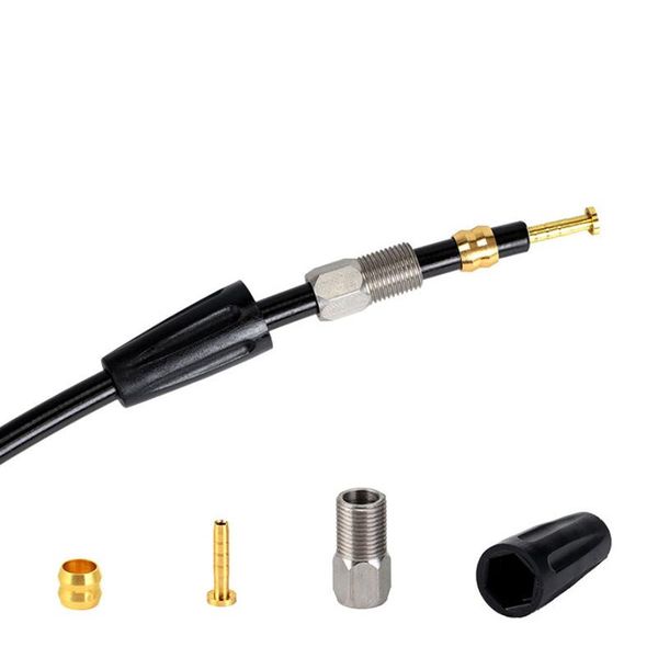 

bike brakes mtb bicycle bh59 bh90 magura cable tubing joint set mountain olive connector insert bolt bleed kit accessories