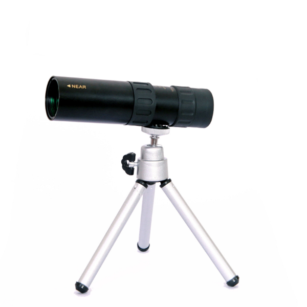

telescope & binoculars metal monocular 10-30x25 zoom supports smartphone with light night vision