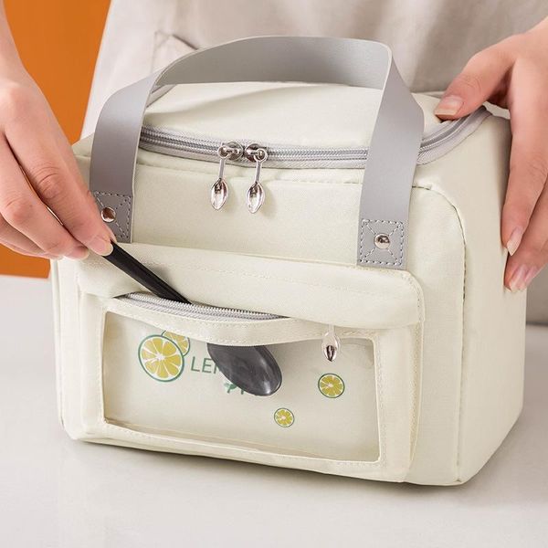 

style bag oxford cloth heat preservation lunch outdoor picnic ice custom insulation storage bags