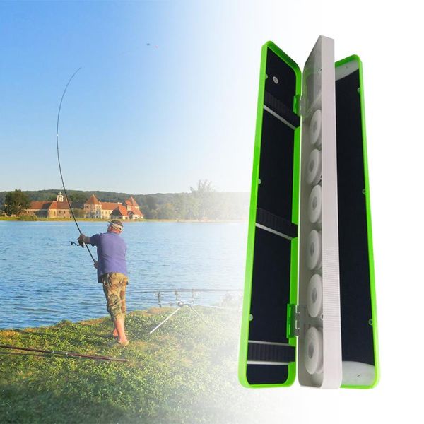 

fishing accessories multifunctional 45cm float box abs three layer green tackle line fish