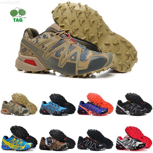

dropshipping speed cross 3 outdoor mens running shoes speedcross runner jogging iii #22 black green red navy blue men trainers sports