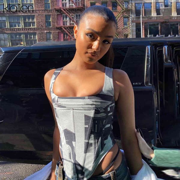 

slim tanks fashion women casual tank summer 2021 new print streetwear skinny stretch wild basic female vest, White