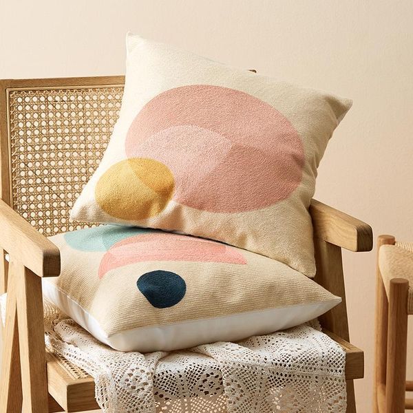 

cushion/decorative pillow cushion cover 45x45cm/30x50cm abrstract gometric soft cozy home decoration for living room kids color block