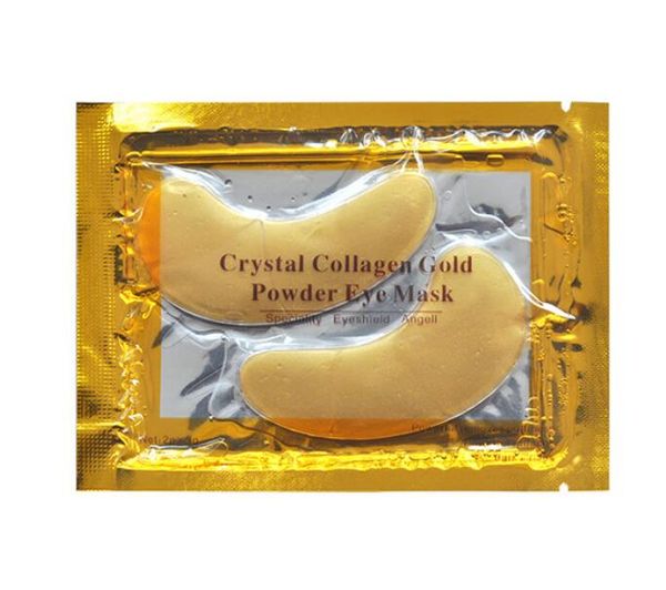 

gold pack collagen gold eye mask face mask anti dark circles anti-aging eye patches for the eye care moisturizing cream