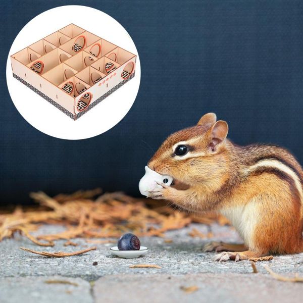 

hamster wooden maze tunnel pet activity sport toys for mice dwarf small animal supplies