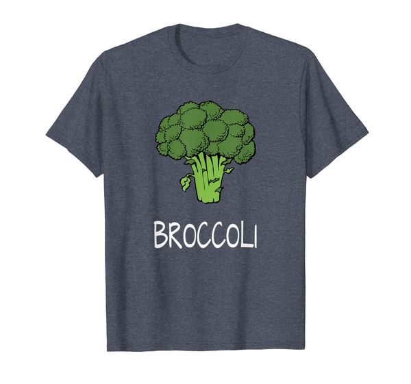 

my broccoli costume, fun vegetables gift shirt, dk, White;black