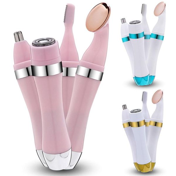 

in 1 women electric nose ear hair trimmer eyebrows beard clipper cut shaver eyebrow razor removal device & trimmers