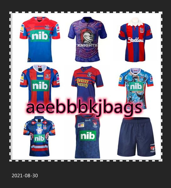 

2021 singlet home rugby jerseys 19 20 thailand quality league shirt jersey knights shirts size s-3xl, Black;gray