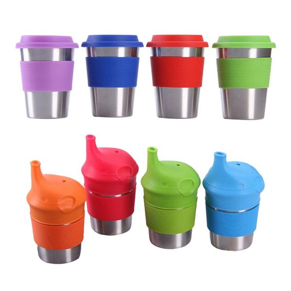 

mugs set of 4 stainless steel reusable tumbler mug coffee gifts