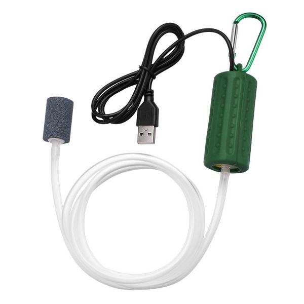 

air pumps & accessories popetpop aquarium pump usb powered silent high efficient oxygen aerator for fish tank pond (random color)