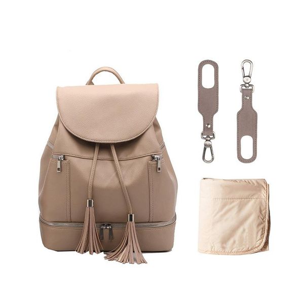 

diaper bags 2021 bag mummy daddy backpack baby stroller waterproof pu leather handbag maternity nursing nappy kits for mom