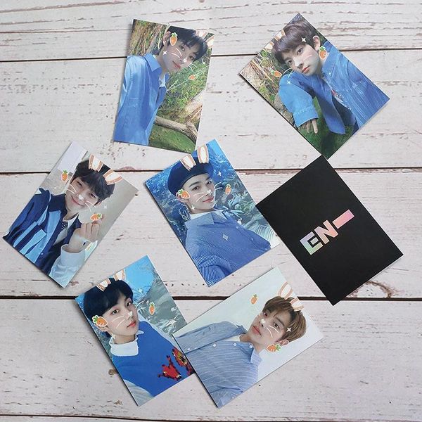 

pins, brooches kpop enhypen lomo cards po fans collection, Gray