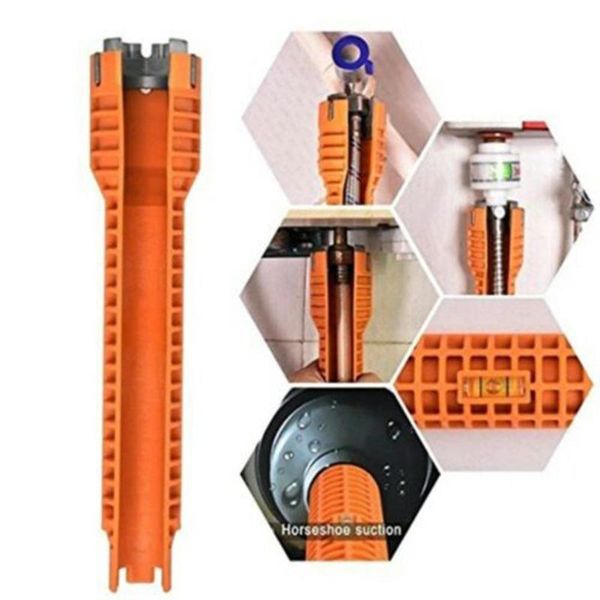 

pc multifunctional sink faucet socket wrench installer water pipe spanner tool hand tools