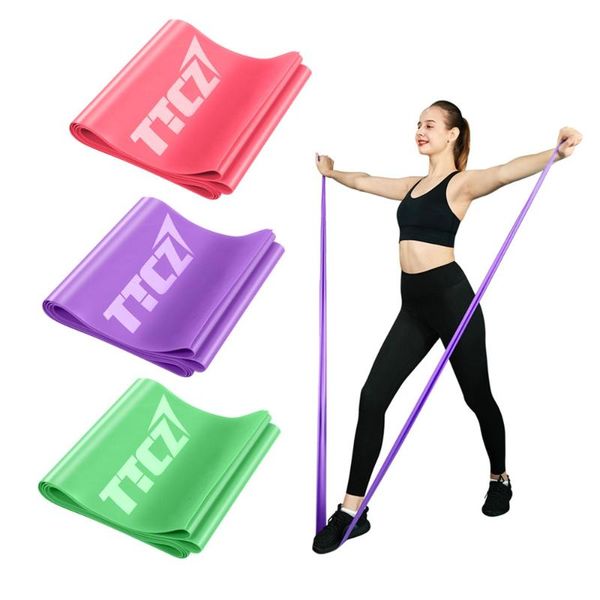 

elastic resistance bands expander stretch exercise rubber band fitness equipment pull rope strength training gym yoga crossfit